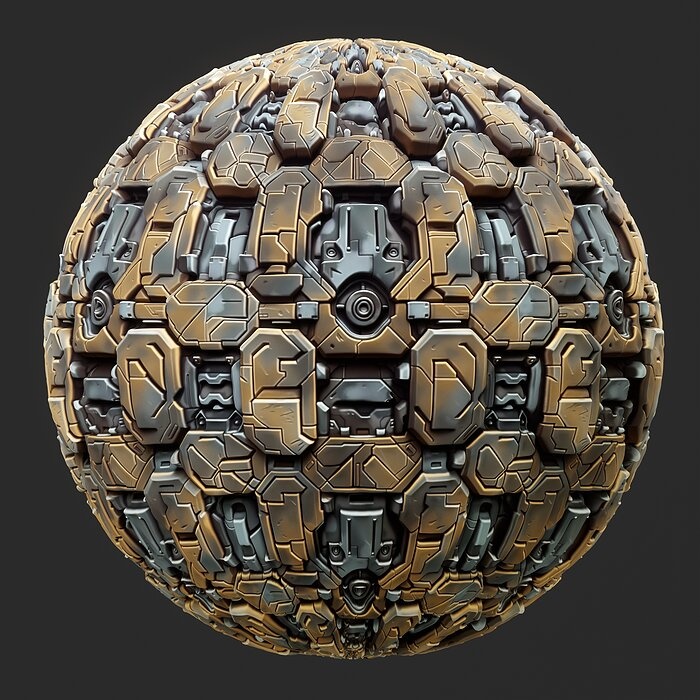  Sci-FI Seamless Texture 