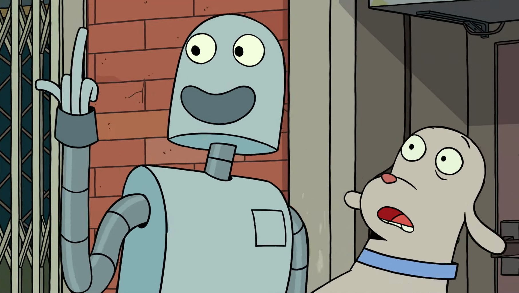 ROBOT DREAMS - MIDDLE FINGER SCENE