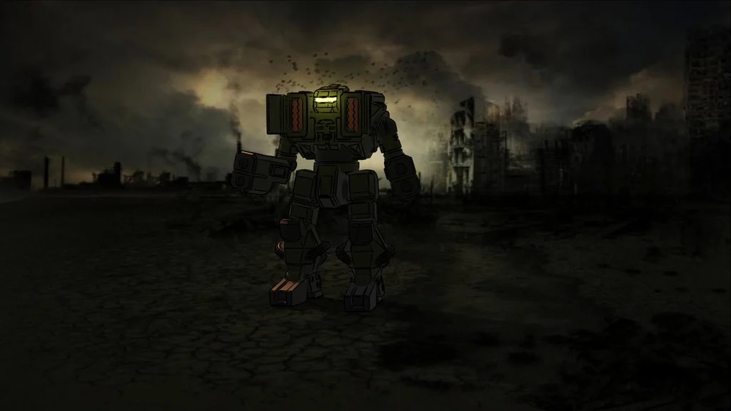 Primitive missile robot