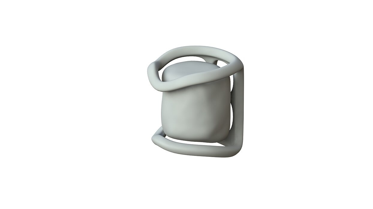 SciFi Shape Object Low Poly