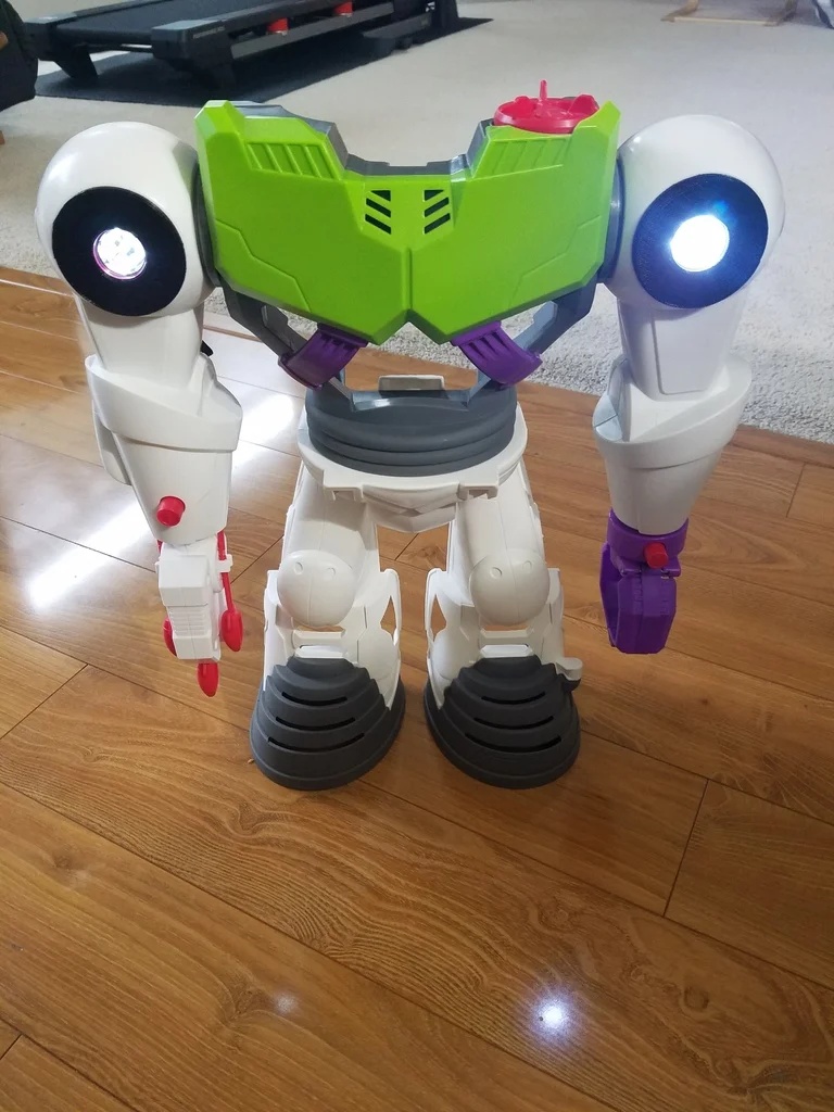 Imaginext Buzz Lightyear Robot Shoulder Light Accessory