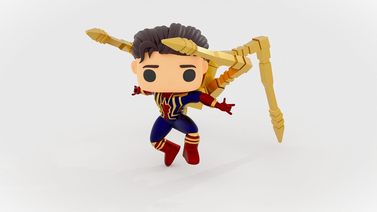 spider man   Iron spider suit funko pop