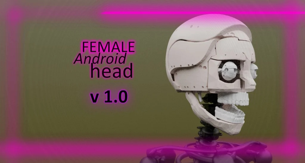 Gynoid Head v1.0 - by strohmain´s