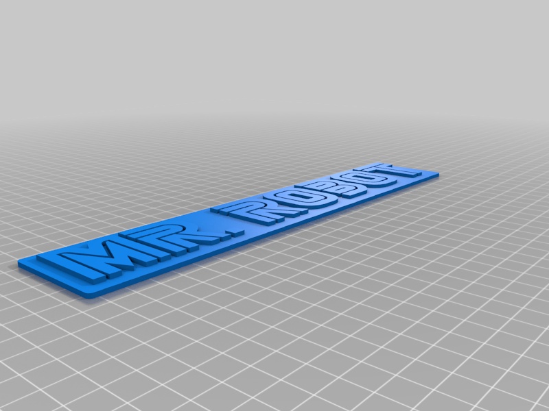 MR. ROBOT SIGN