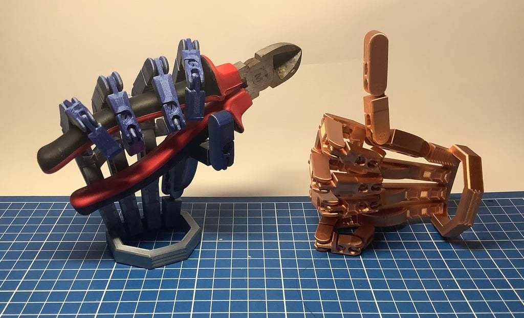 Robot Hand, PRINT IN PLACE