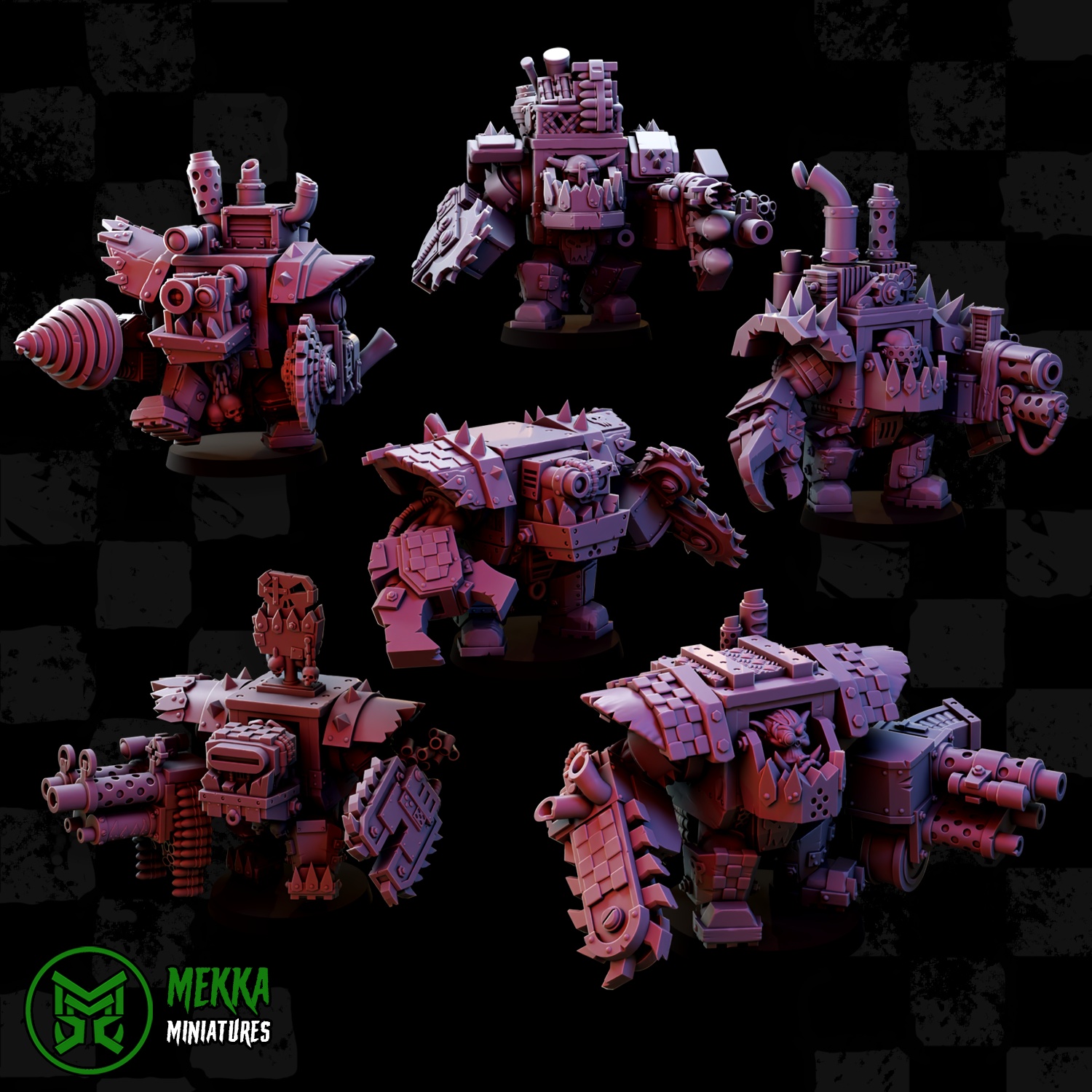 MEGA ARMOURED ORCS SET II