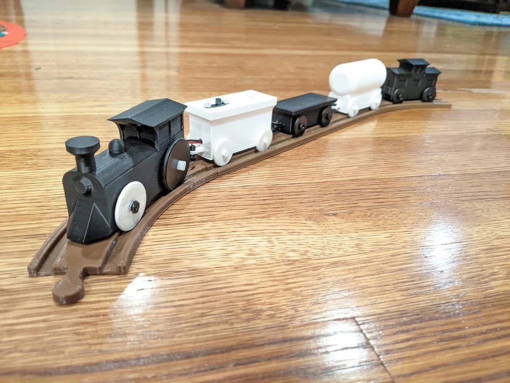 Electric Train Set for Lillabo/Brio Tracks