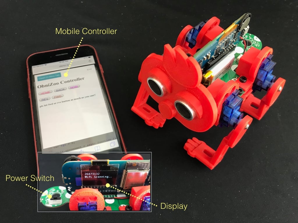 4-Legged Walking Robot