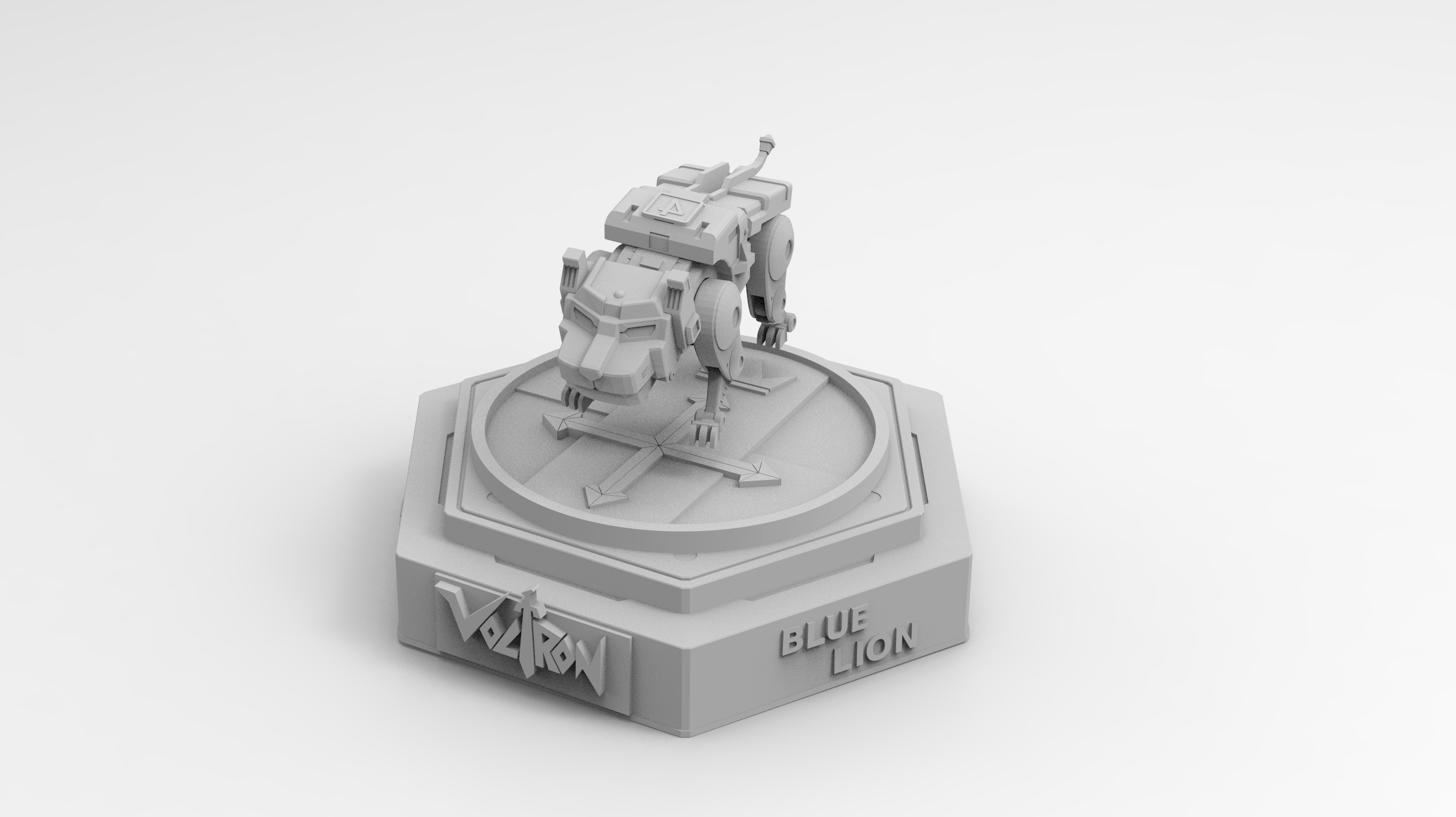 VOLTRON BLUE LION 80 CARTOON