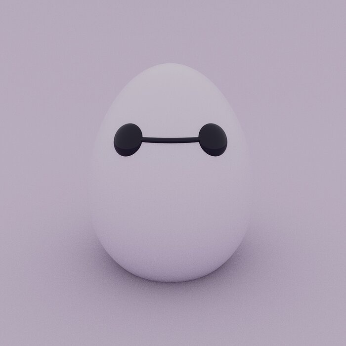 Easter Special - Baymax easter egg 