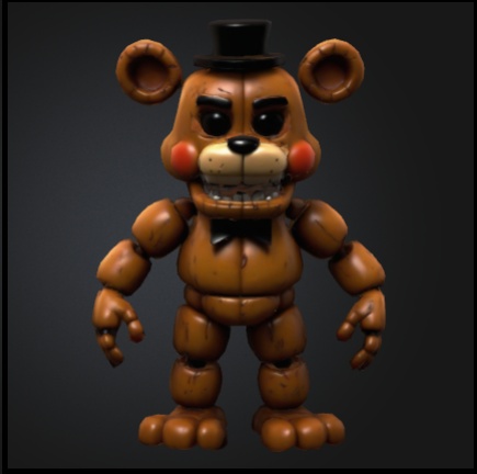 FREDDY FAZBEAR CHIBI