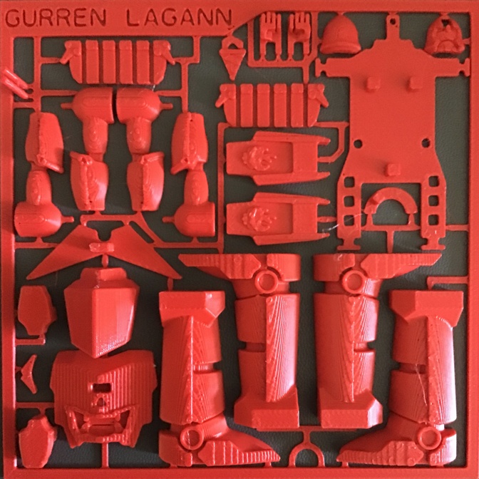 Gurren Lagann Kit Card