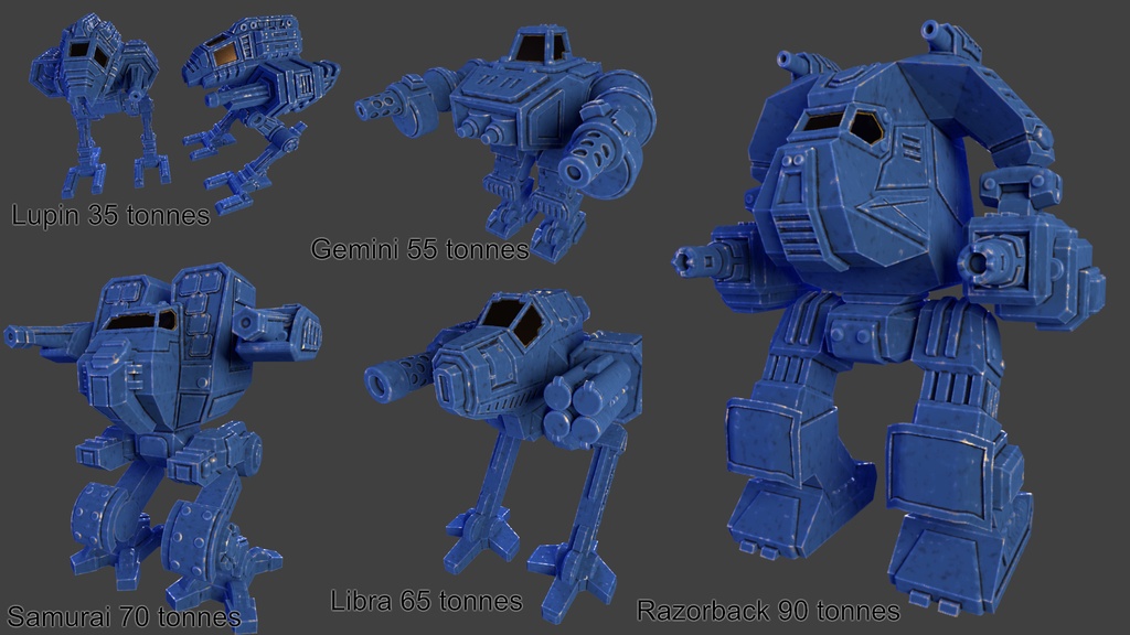 5 MECHS