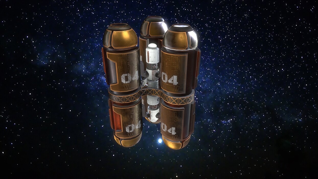 SCI-FI Tube Fuel Prop Space
