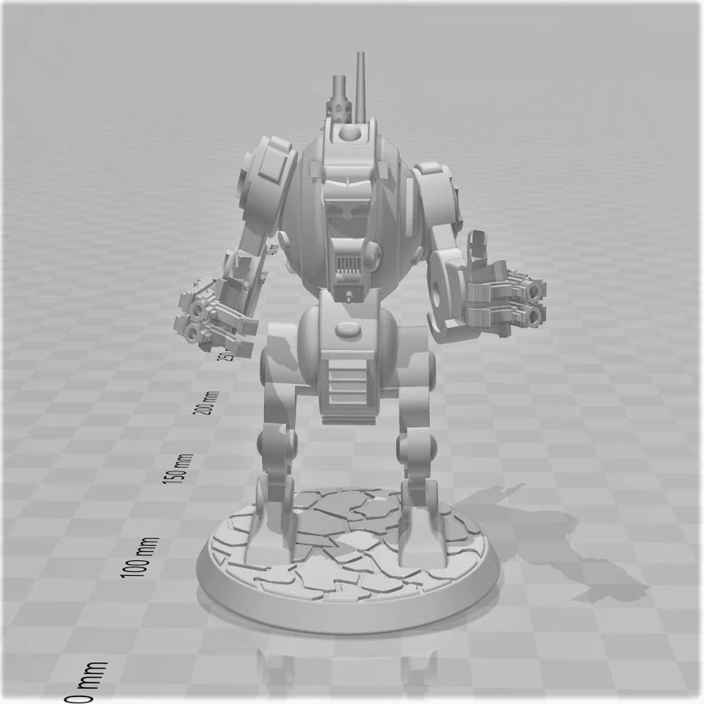 Chuck Furibundus Pattern Style Dreadnought - 28mm Robot Sci-Fi