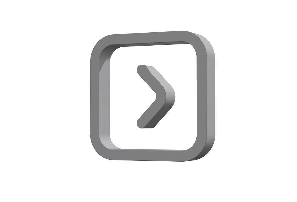 3d angle square left