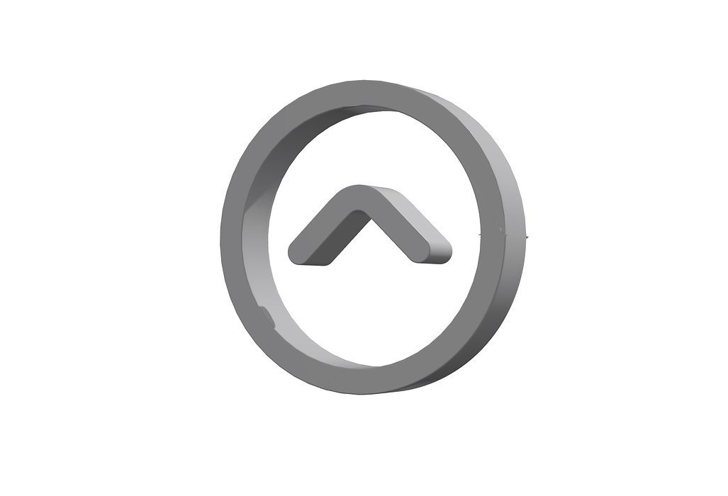 3d angle circle up