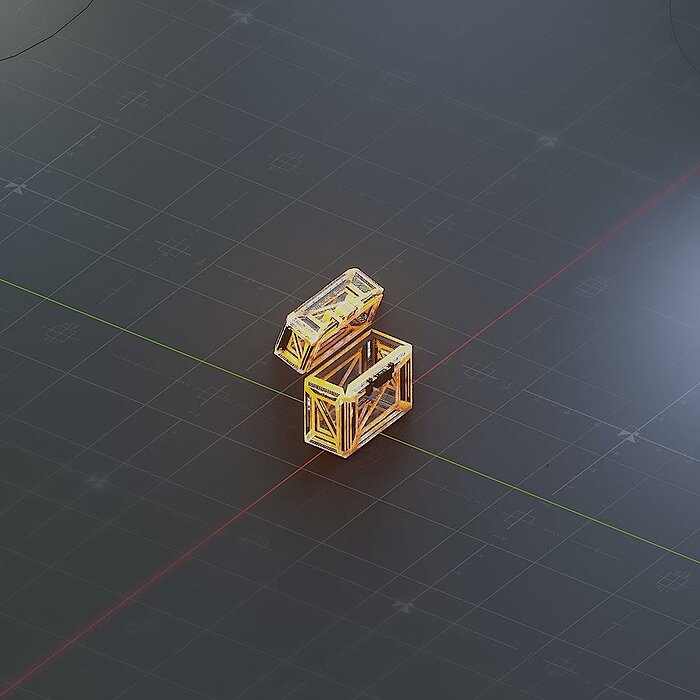 Sci-Fi Crate Box Container  Sci Fi  Object Space  029
