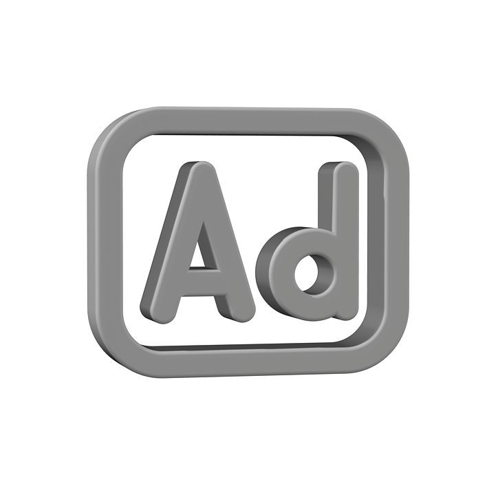 AD icon 3D