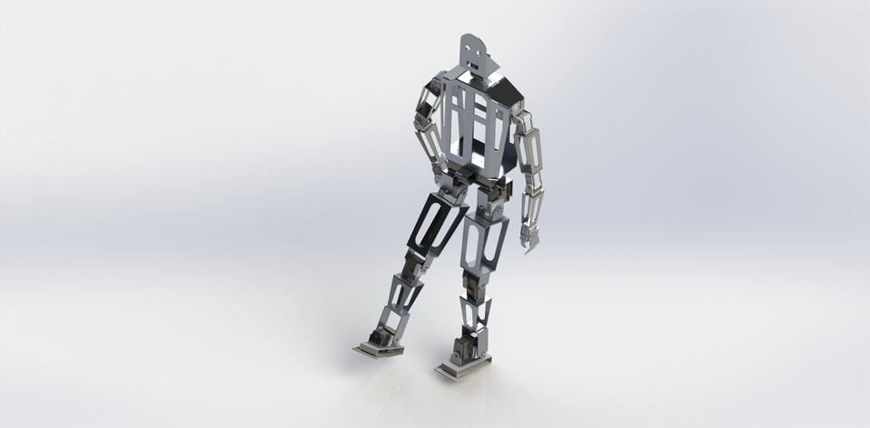 Humanoid Robot (Sheet Met...