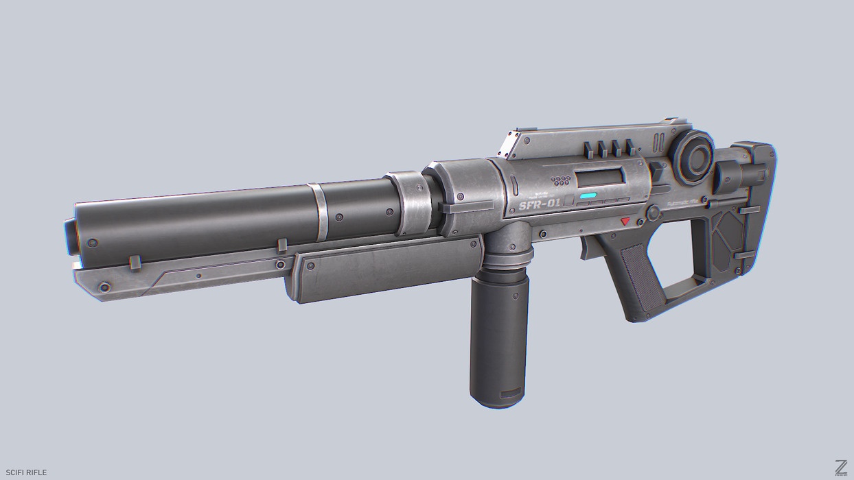 Scifi rifle