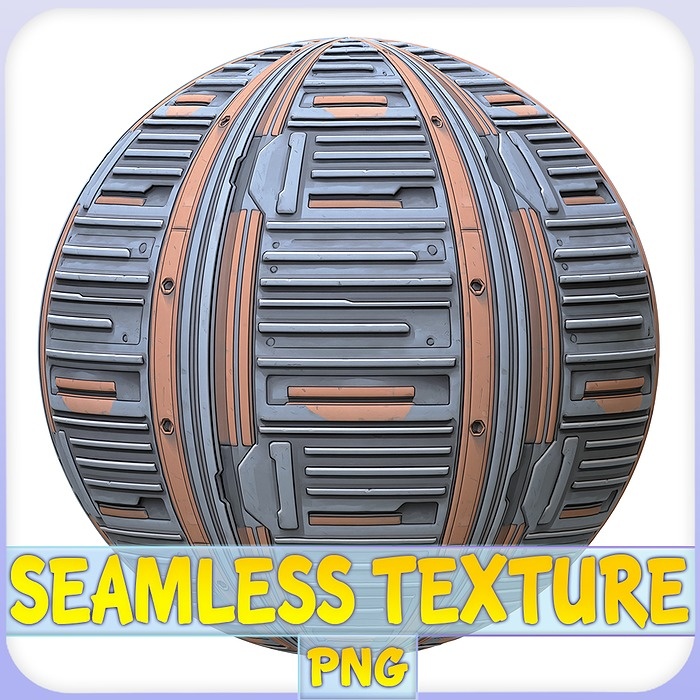SciFi Seamless Texture