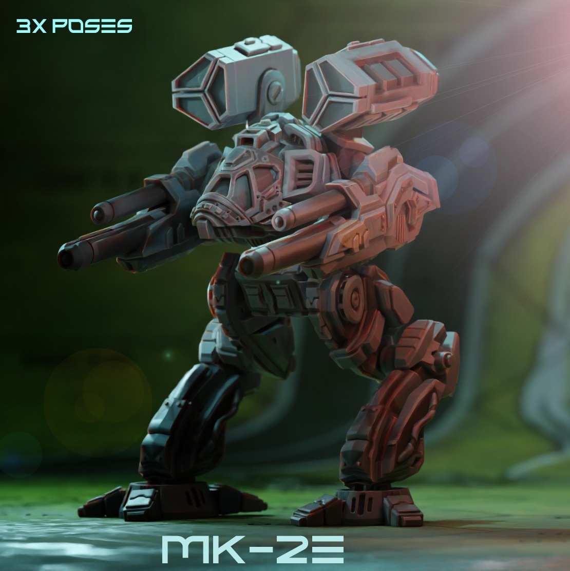 MK-2E (SCALE COMPATIBLE WITH BATTLETECH)