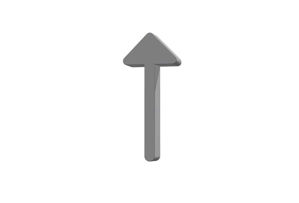 3d arrow alt up