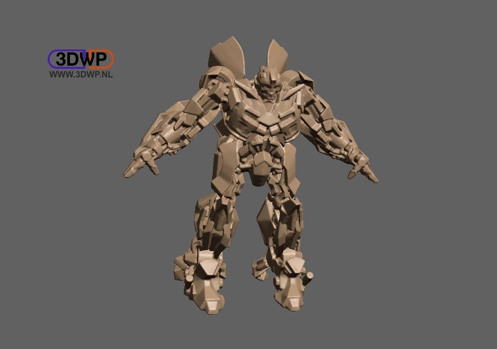 TRANSFORMERS BUMBLEBEE (SOLID MODEL)