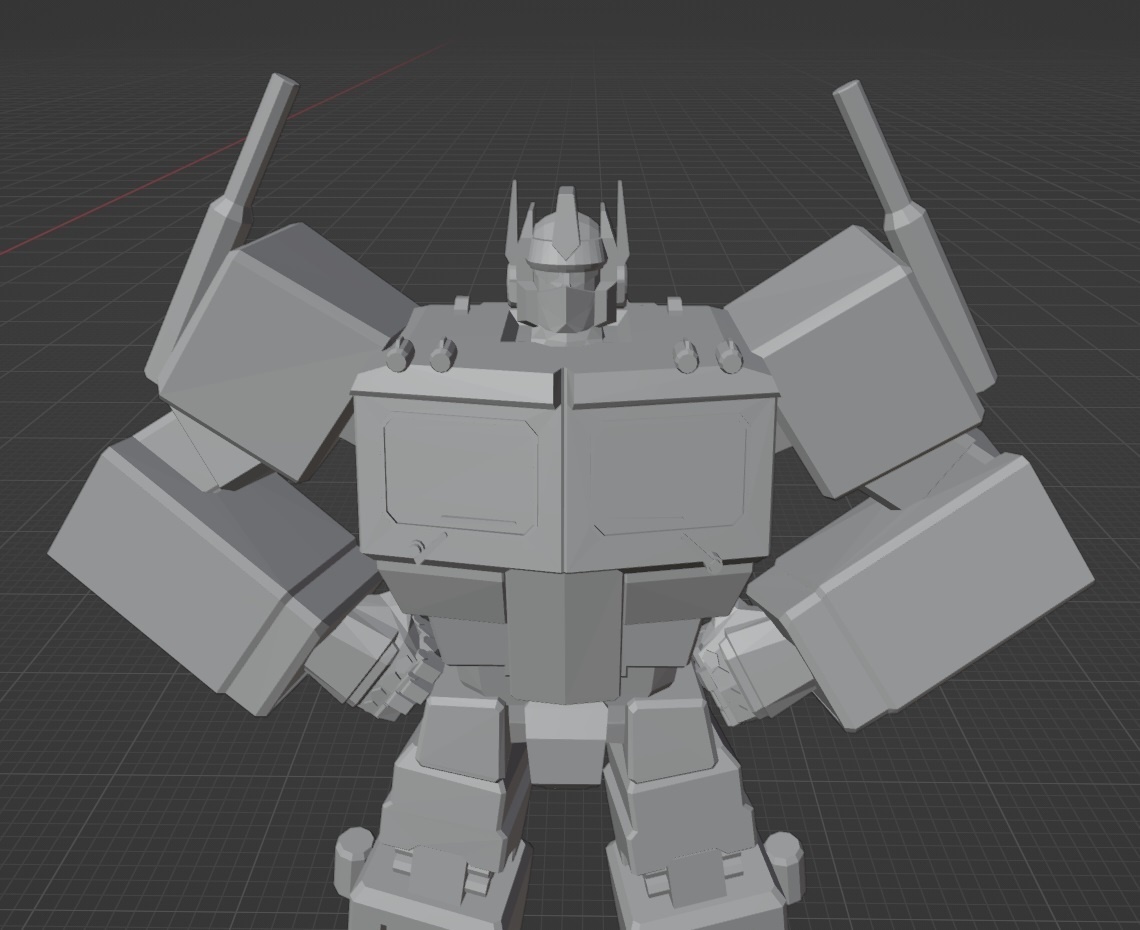 OPTIMUS PRIME G1 POSE 2