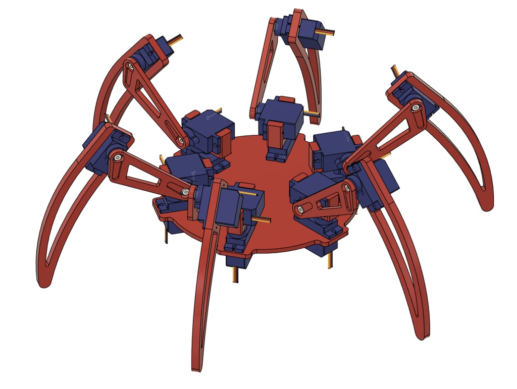 Super Simple Basic Hexapod