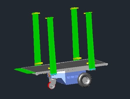 Chemical Drum Moving Robo...