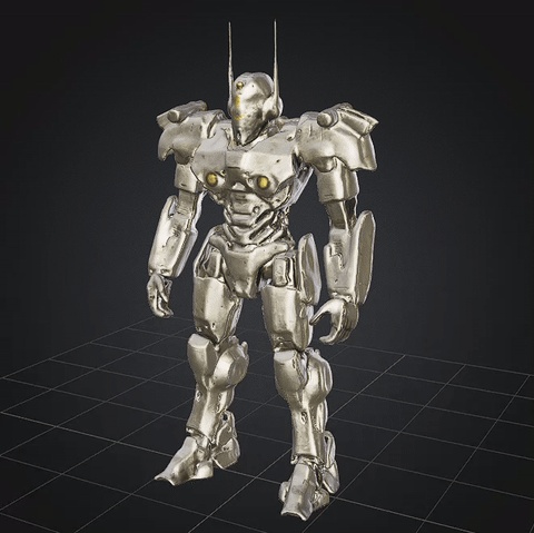 DBX MECH BOT ROBOT 2 STL OBJ GLB FOR 3D PRINTER