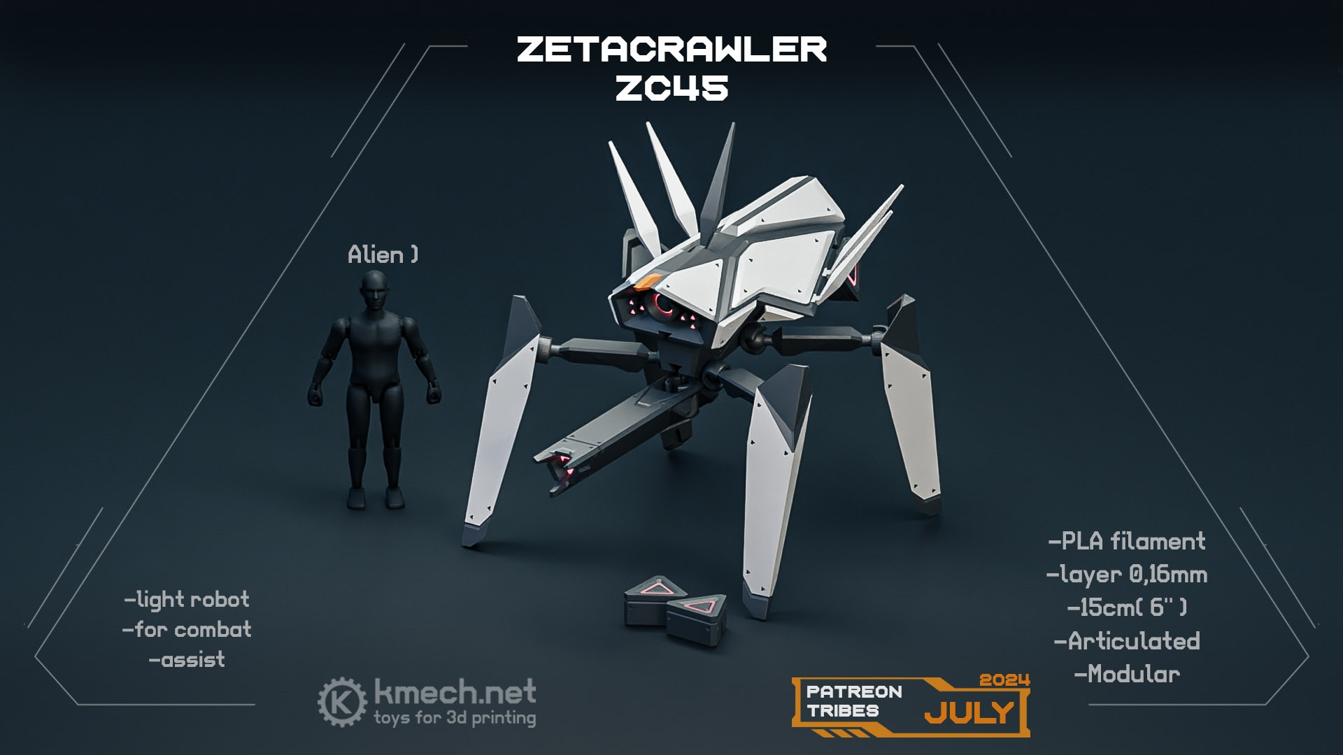 ZETACRAWLER ROBOT