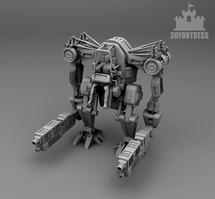  Manned robot
