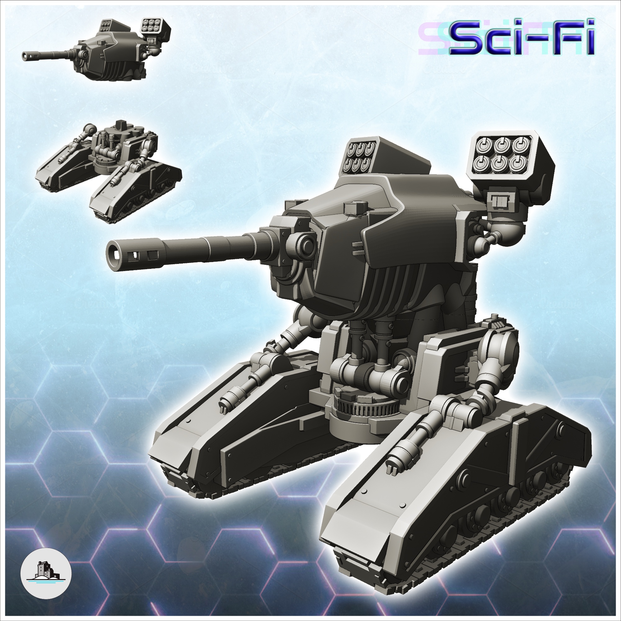 XYYSUS COMBAT ROBOT (31) - FUTURE SCI-FI SF POST APOCALYPTIC TABLETOP SCIFI WARGAMING PLANETARY EXPLORATION RPG