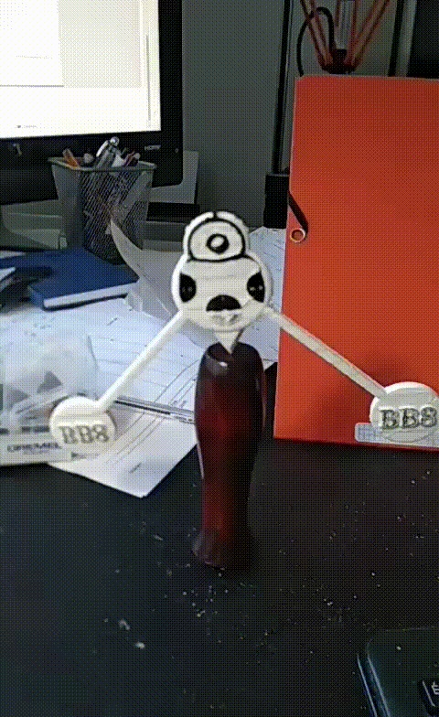 BB8 en équilibre / swings BB8 in balance
