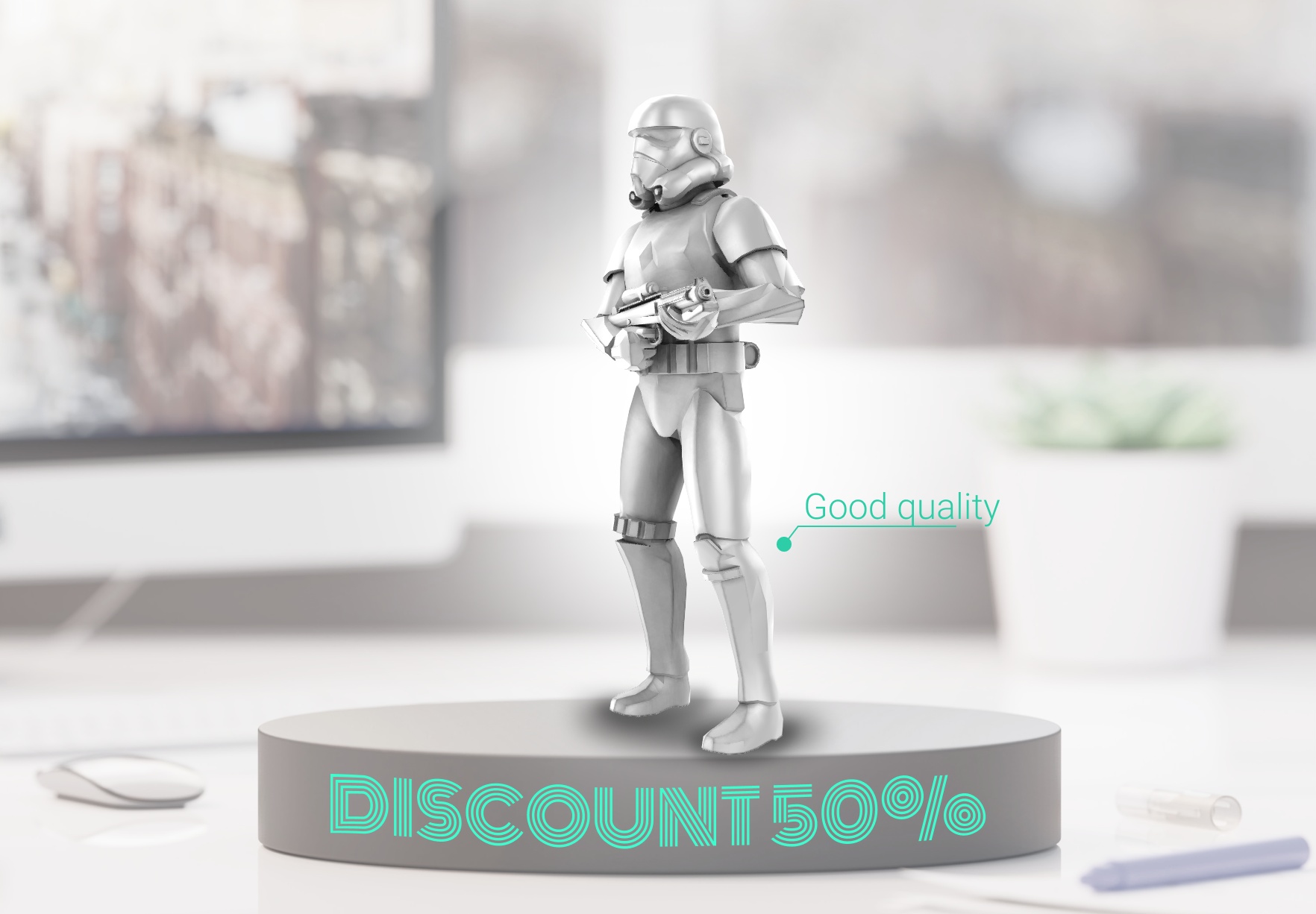 STORMTROOPER FROM STAR WARS