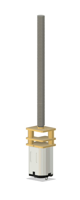 Worm gear motor / Moteur à vis sans fin