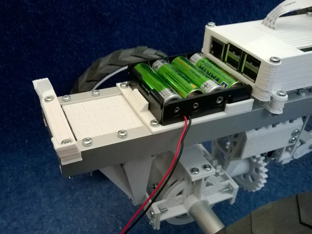 Power supply holders for GuardBot
