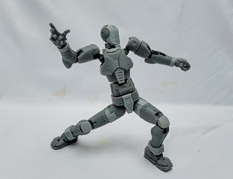 VEEDROID MK-3, ARTICULATED ACTION FIGURE POSEABLE MANNEQUIN DUMMY-13 REMIX
