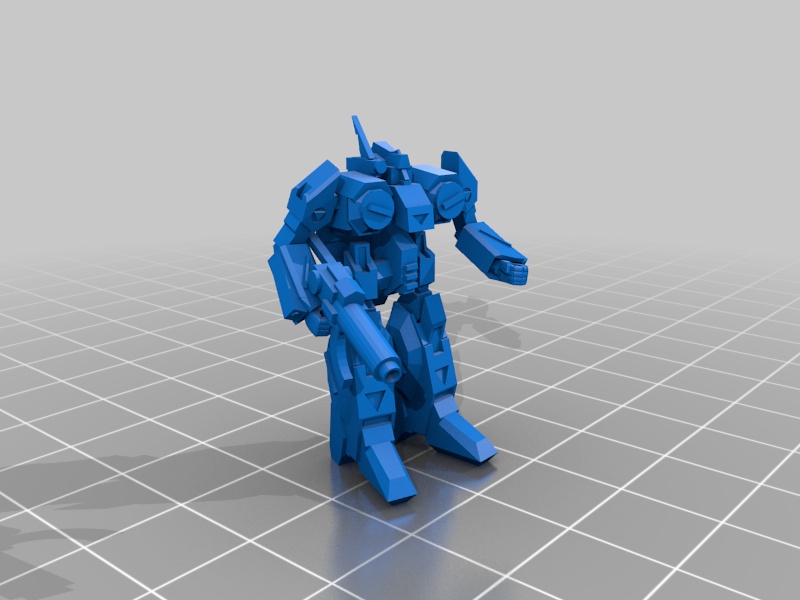 Alpha Fighter Battloid Mode