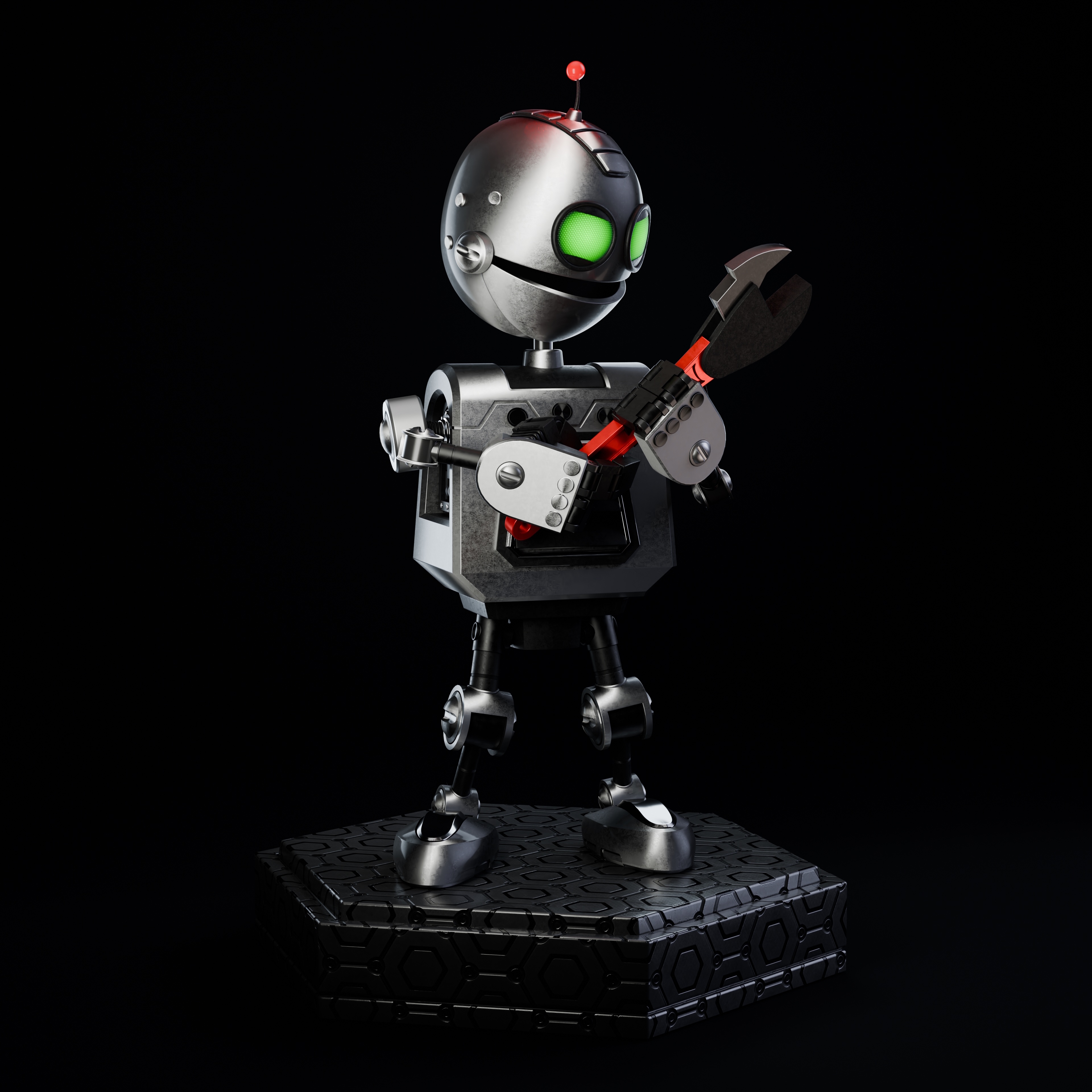 CLANK CUSTOM POSE 3 (RATCHET&CLANK SERIES)