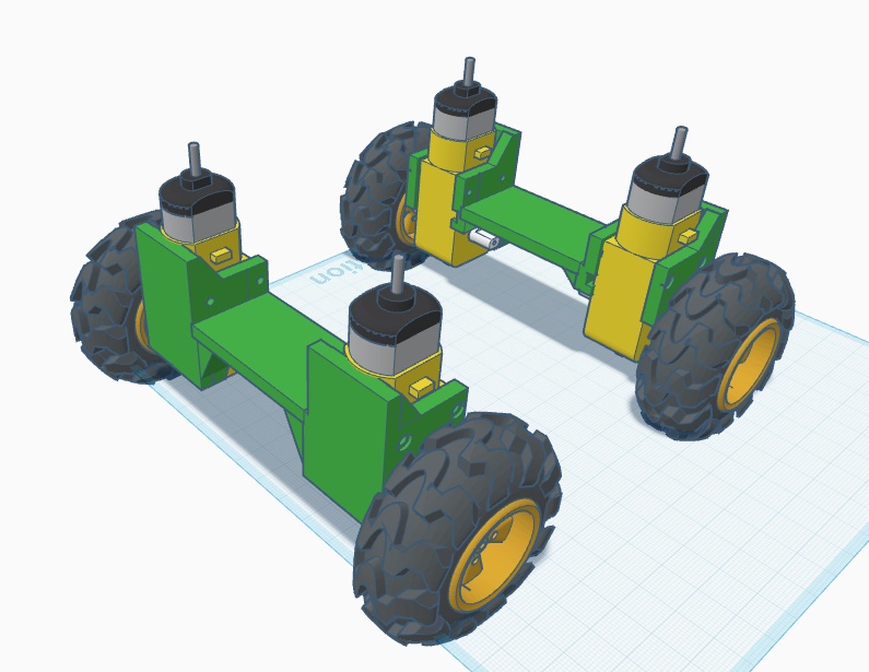 ARDUINO HORIZONTAL MOTOR MOUNT