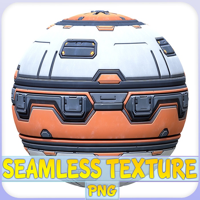 SciFi Seamless Texture