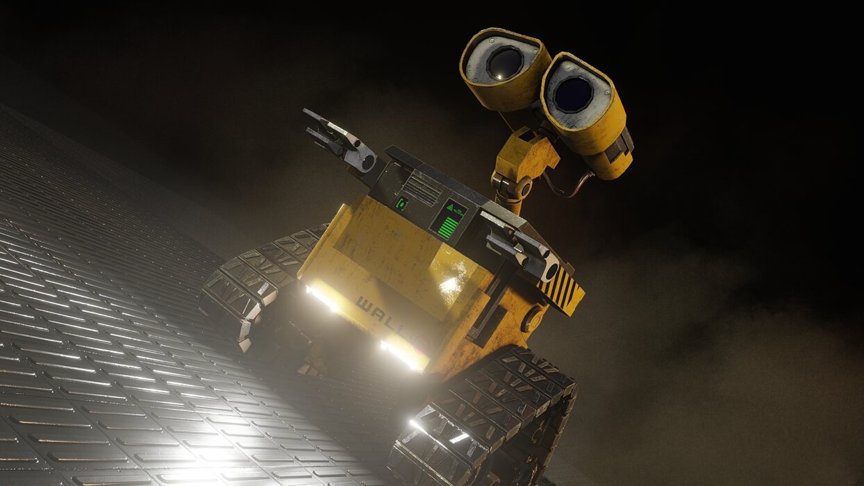 Wall-E Character game-ready