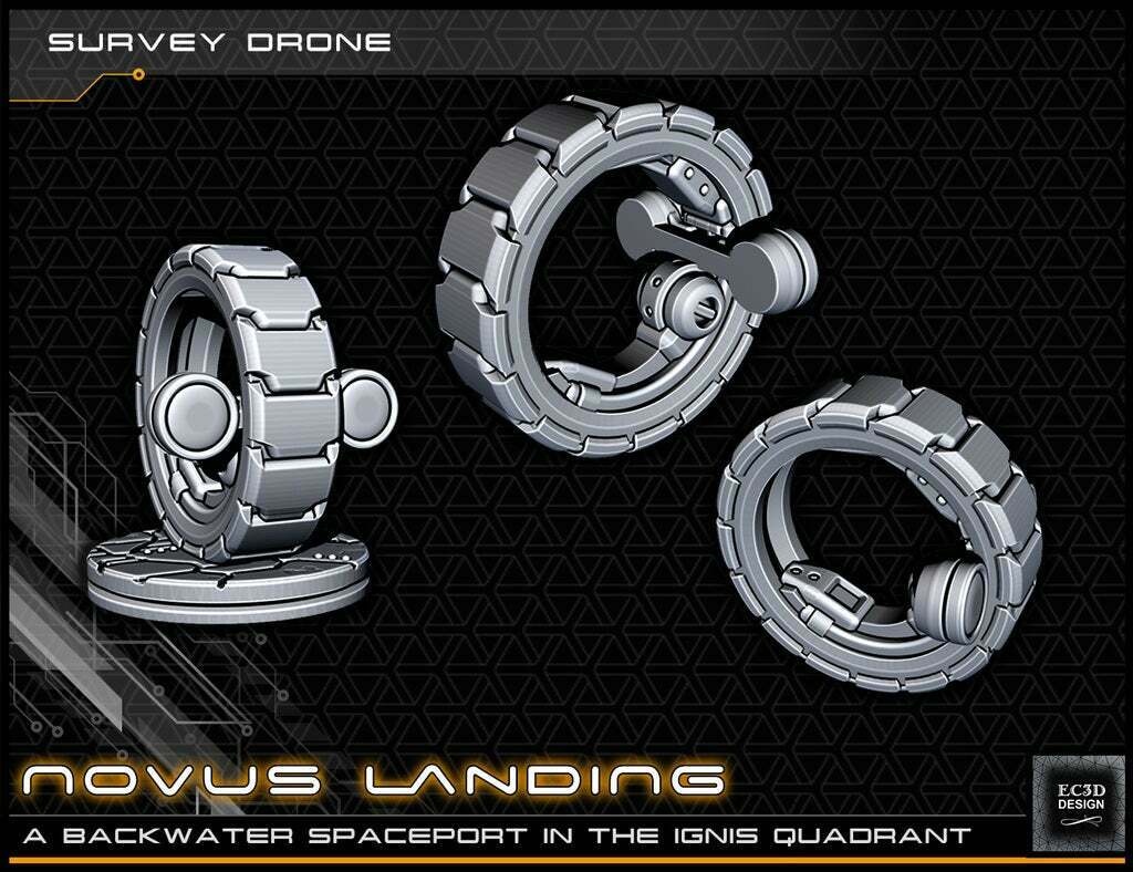 SURVEY DRONE - 28-32MM GAMING - NOVUS LANDING