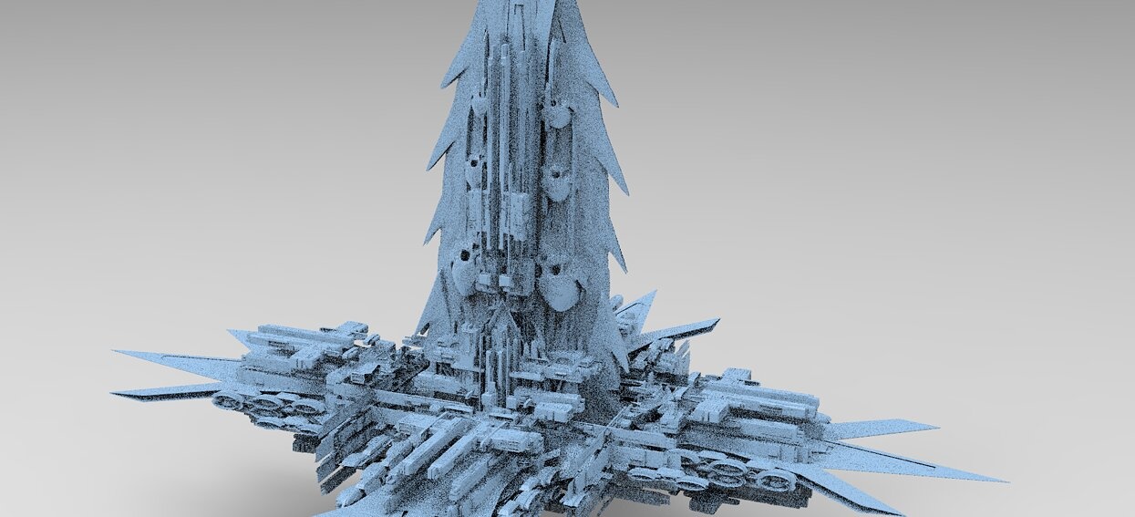 Machine City Scull Towers 1
