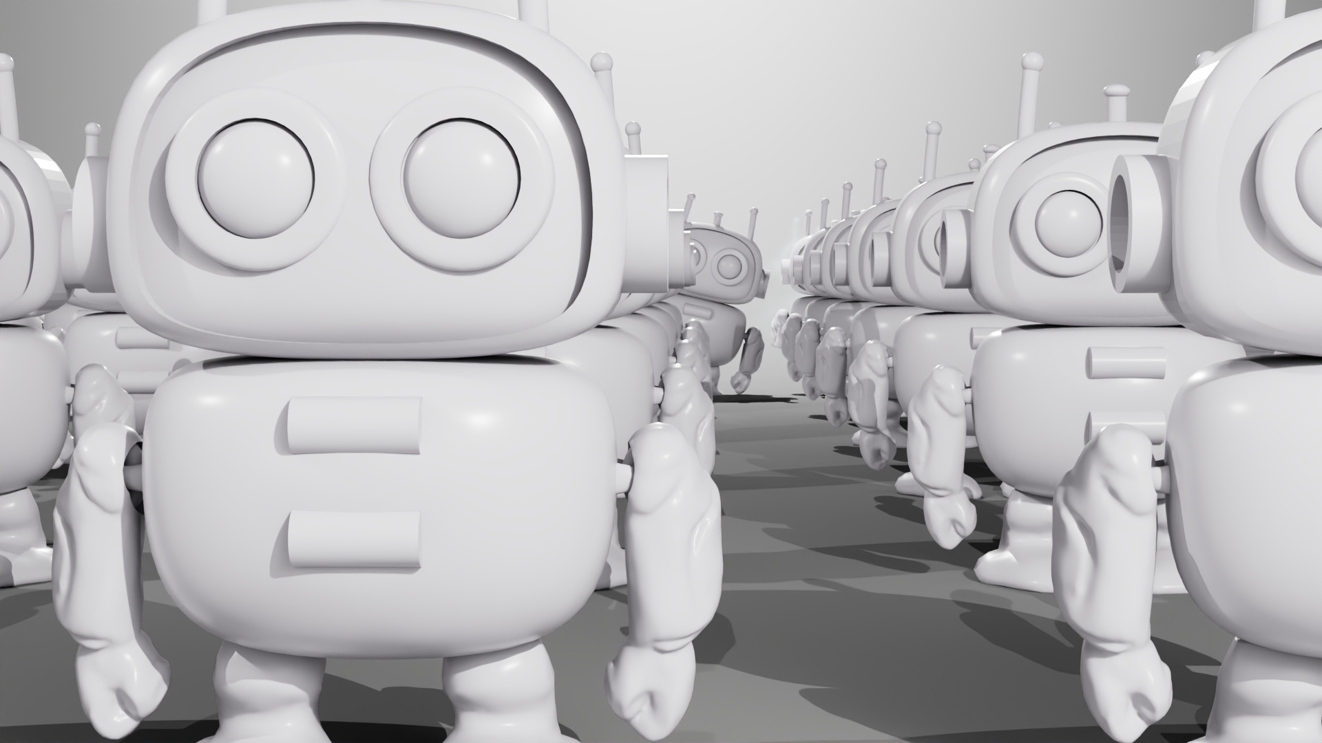 CUTE ARTICULATED ROBOT FRIEND