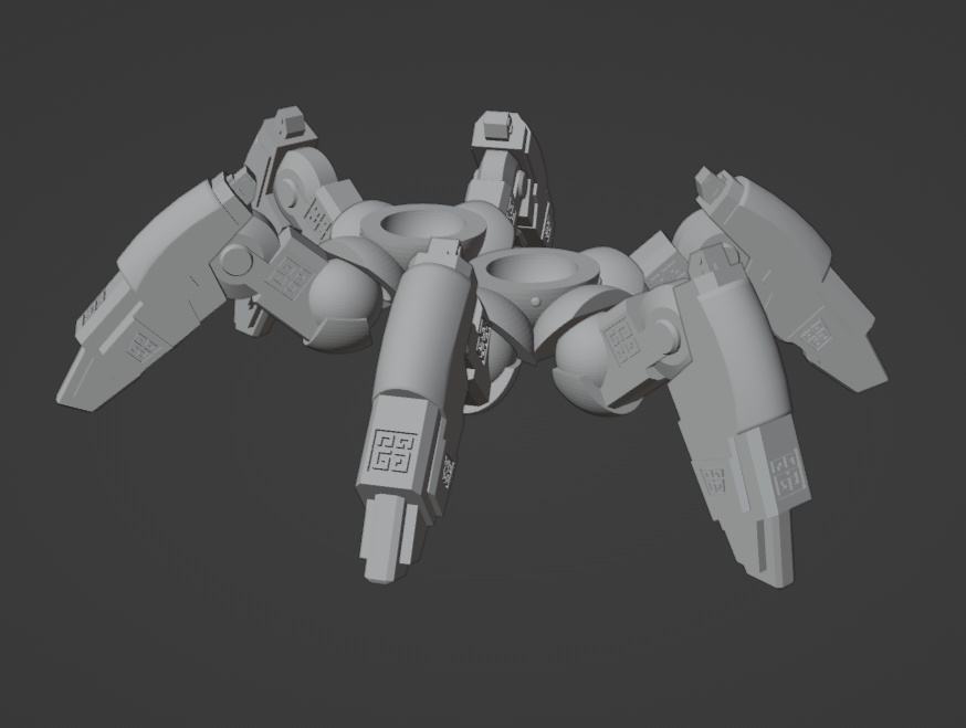 SPACE DWARF ROBO LEGS